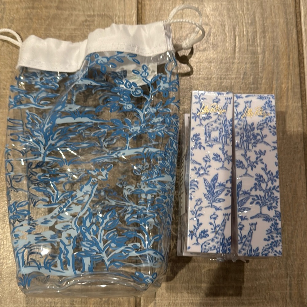 Lilly Pulitzer set of 4 Towel Clips
